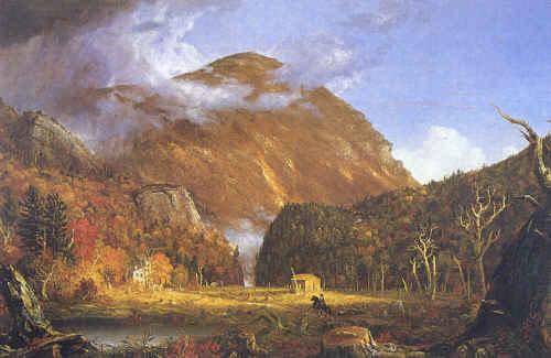 Thomas Cole Notch of White Mountins oil painting picture